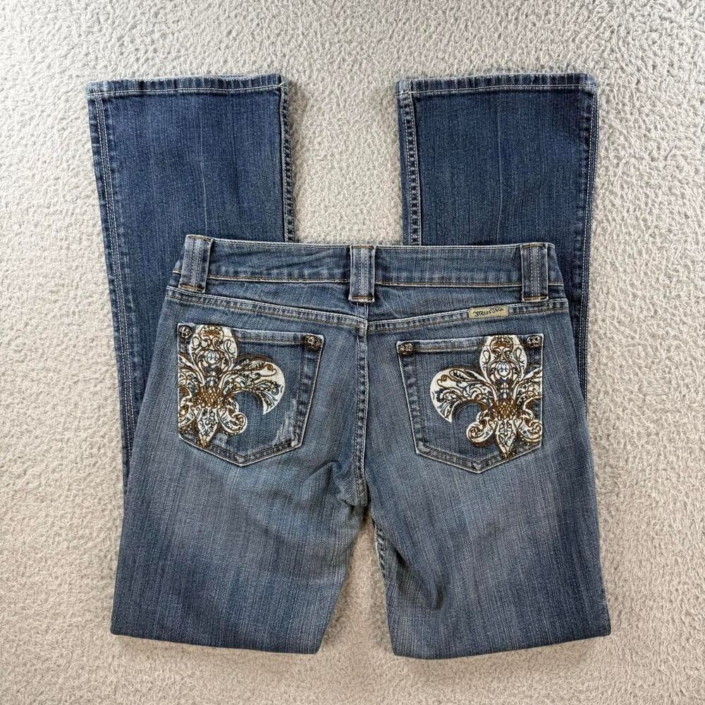 Miss-me Women's Blue and Navy Jeans